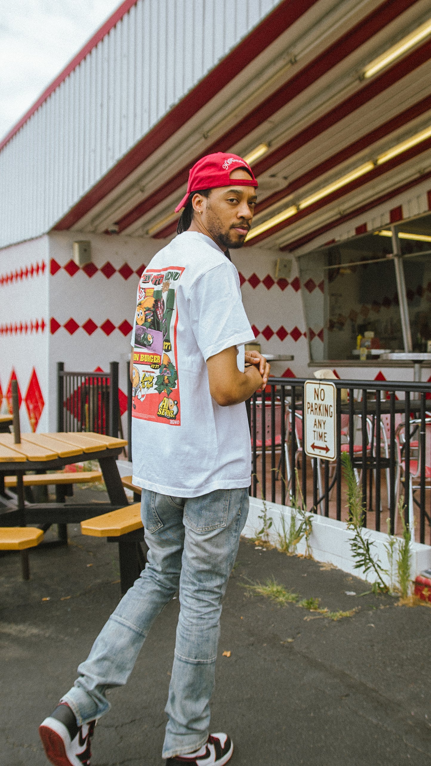 ALL SEVENS MARKET T-SHIRT “RANCH” WHITE