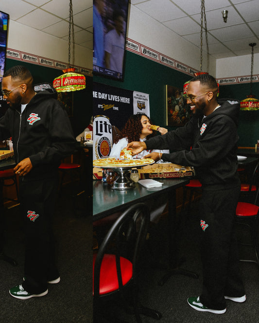 ALL7VENS “BLACK” SWEATPANTS