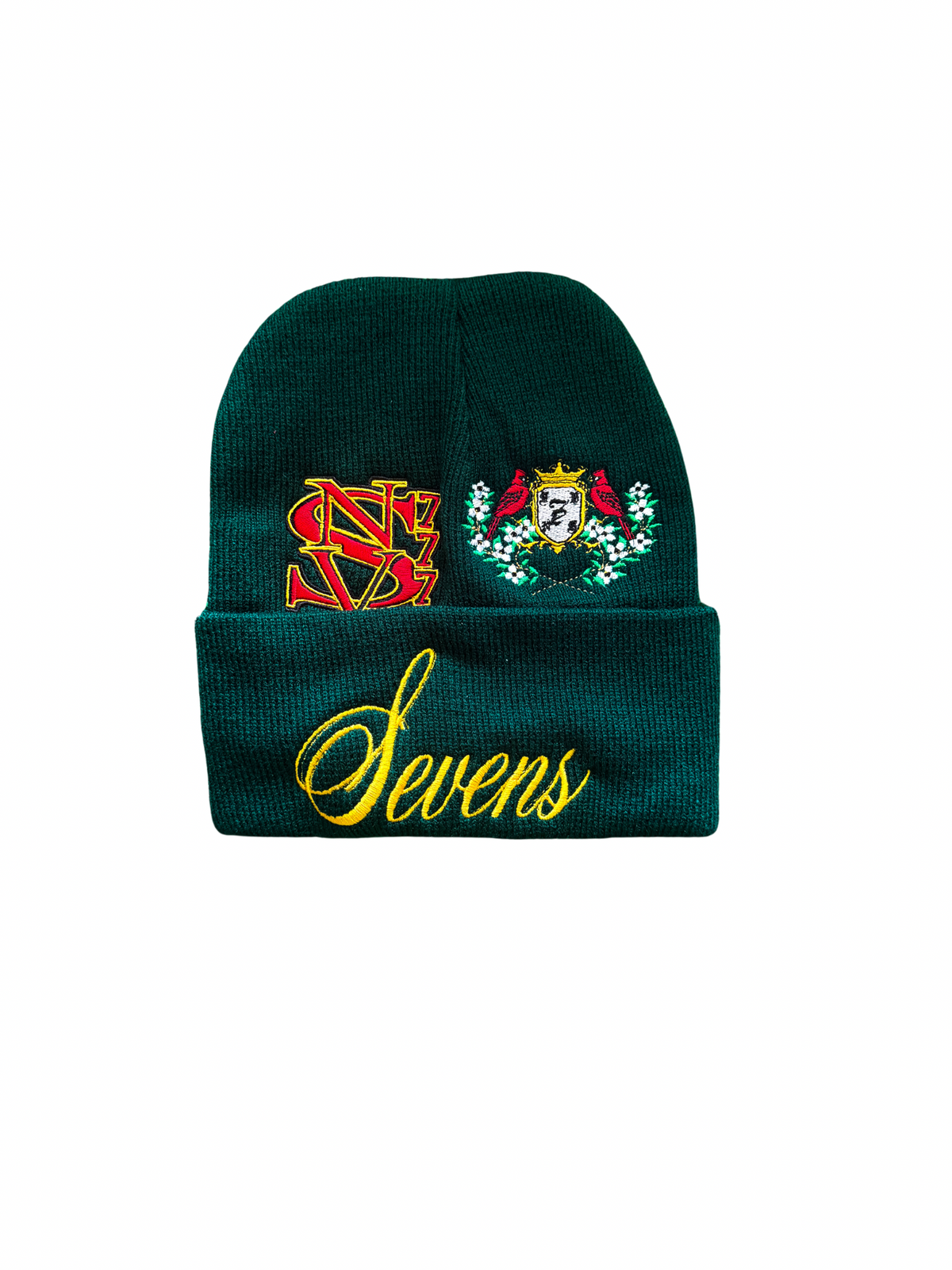 Sevens “Multi-Logo” Green Beanie
