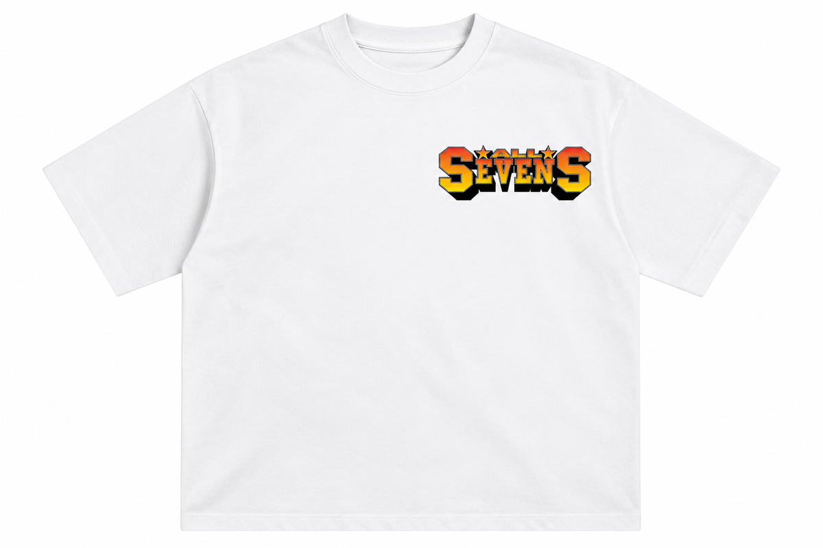 7’s Trading Card Tee (White)