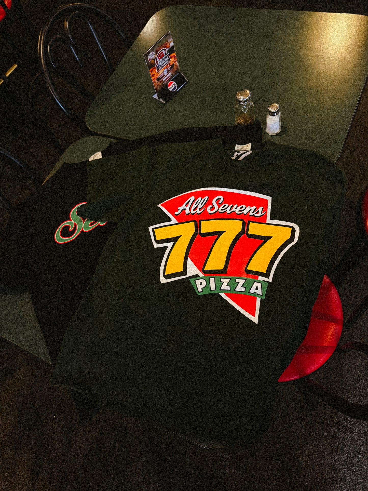 ALL SEVENS “777” PIZZA TEE