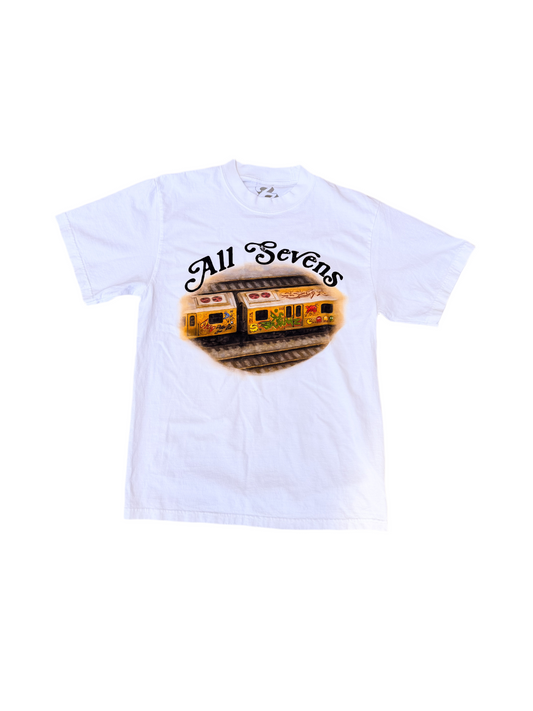NY7 GRAFFITI TRAIN TEE