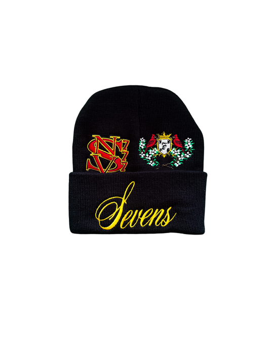 Sevens “Multi-Logo” Black Beanie